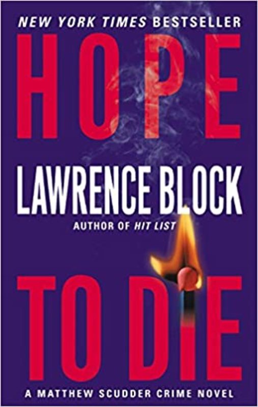 Book cover for "Hope to Die" by Lawrence Block