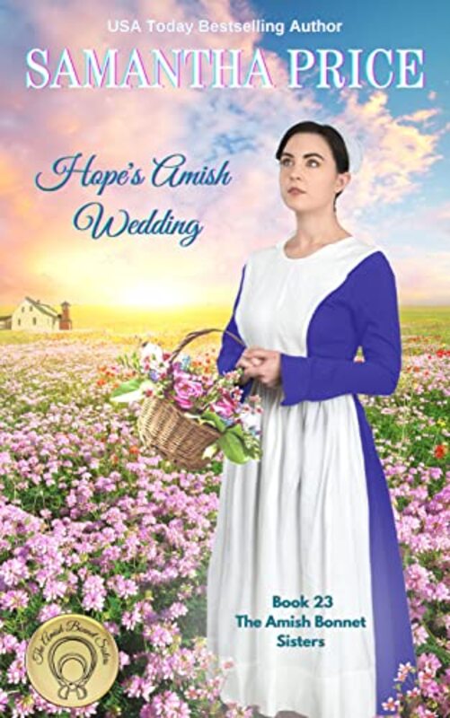 Book cover for "Hope's Amish Wedding" by Samantha Price