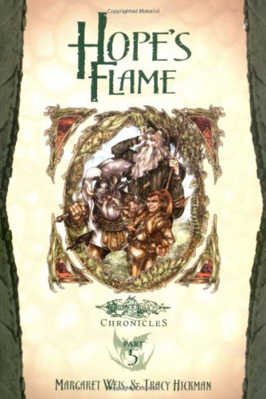 Book cover for "Hope's Flame" by Margaret Weis