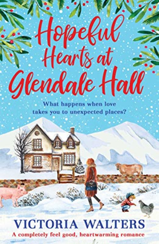 Book cover for "Hopeful Hearts at Glendale Hall" by Victoria Walters