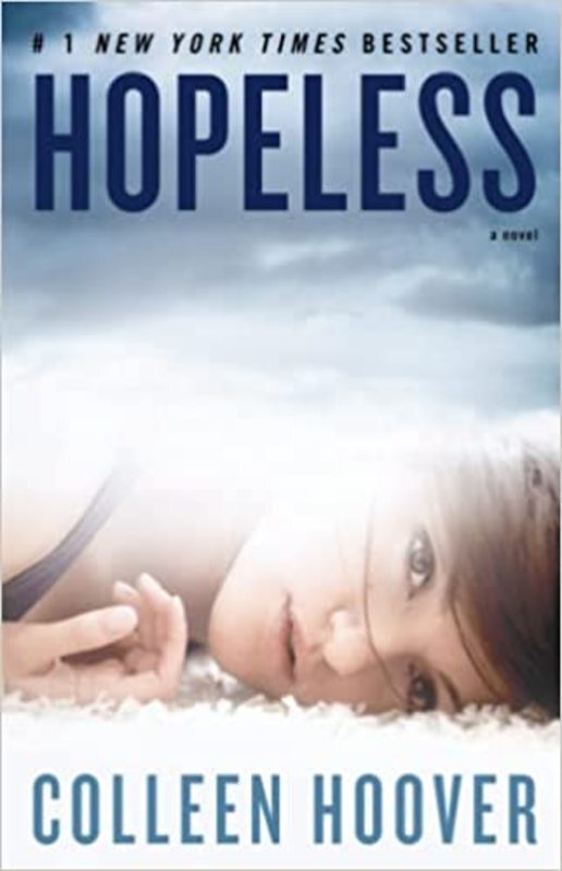 Book cover for "Hopeless" by Colleen Hoover