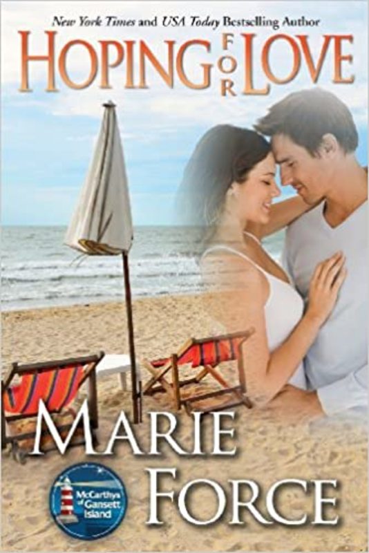 Book cover for "Hoping for Love" by Marie Force