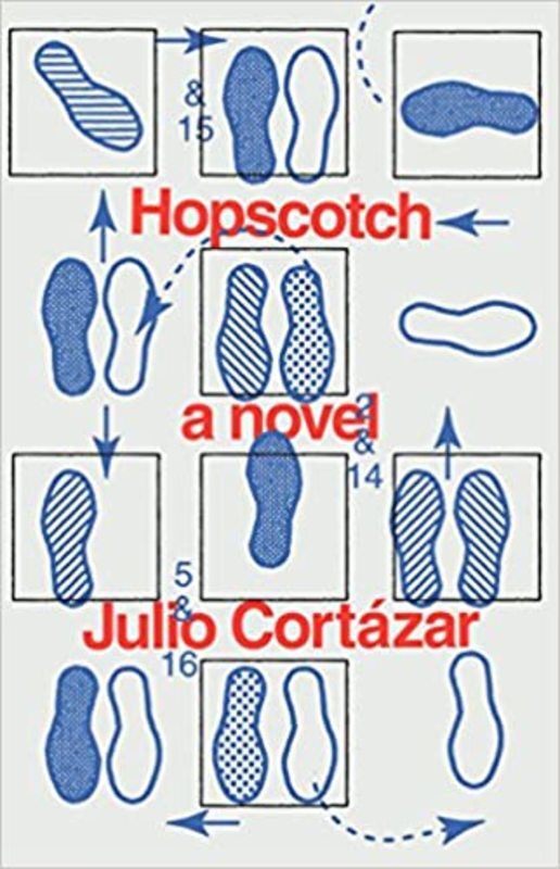 Book cover for "Hopscotch" by Julio Cortazar