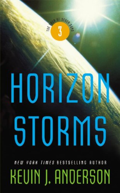 Book cover for "Horizon Storms" by Kevin J Anderson