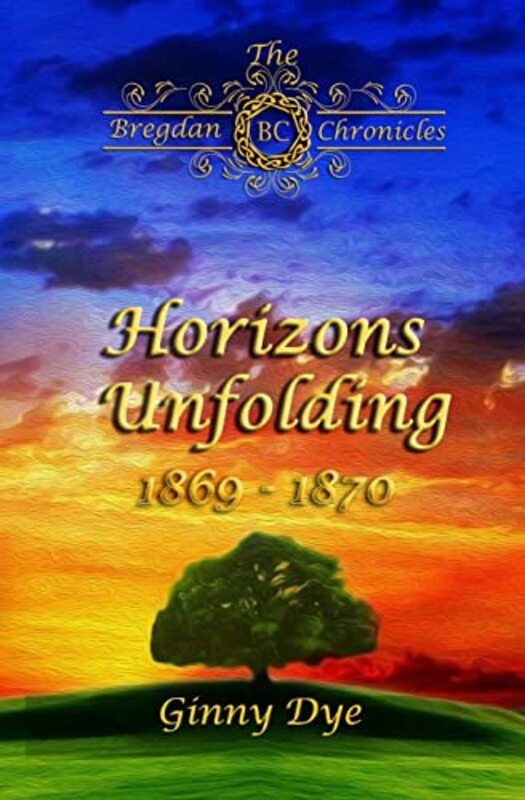 Book cover for "Horizons Unfolding" by Ginny Dye