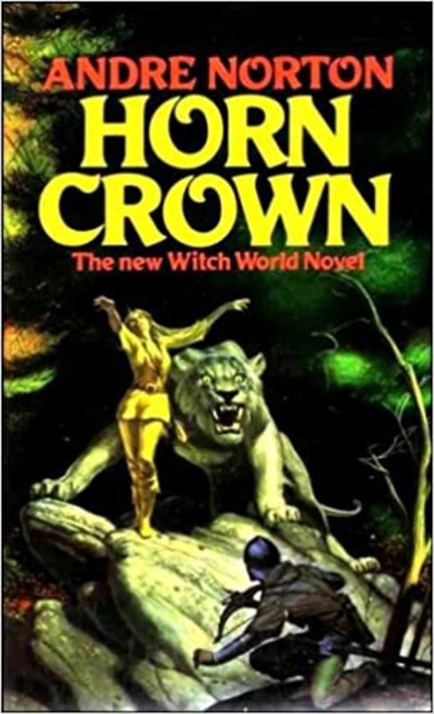 Book cover for "Horn Crown" by Andre Norton