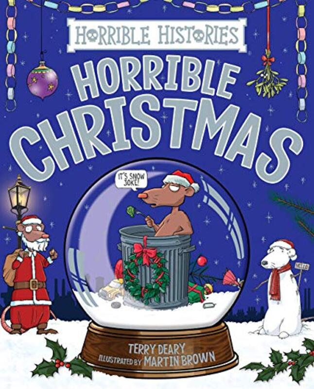 Book cover for "Horrible Christmas" by Terry Deary