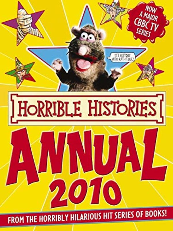 Book cover for "Horrible Histories Annual 2010" by Terry Deary