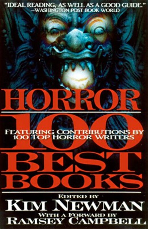 Book cover for "Horror" by Stephen Jones