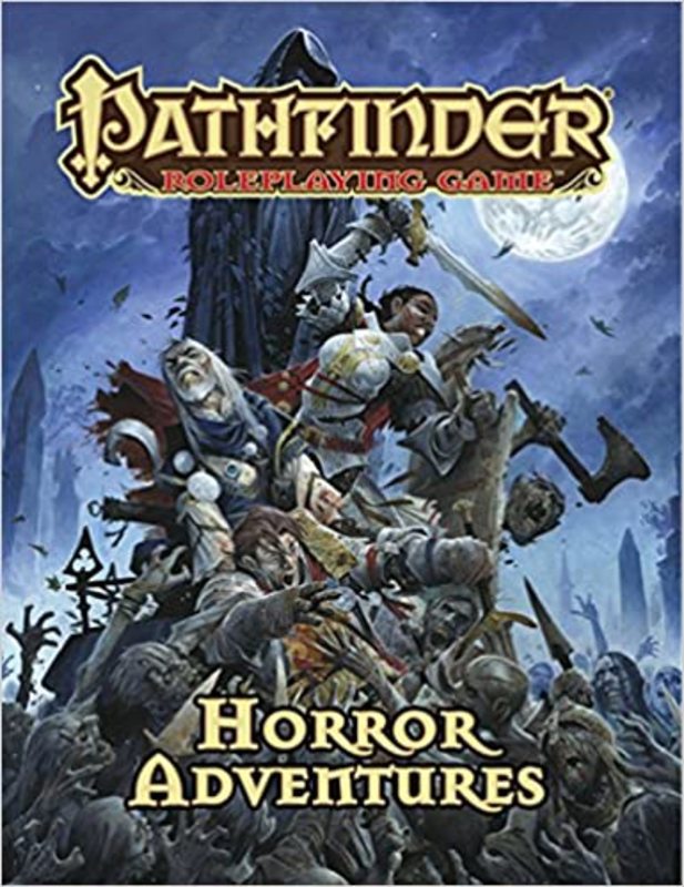 Book cover for "Horror Adventures" by Jason Bulmahn
