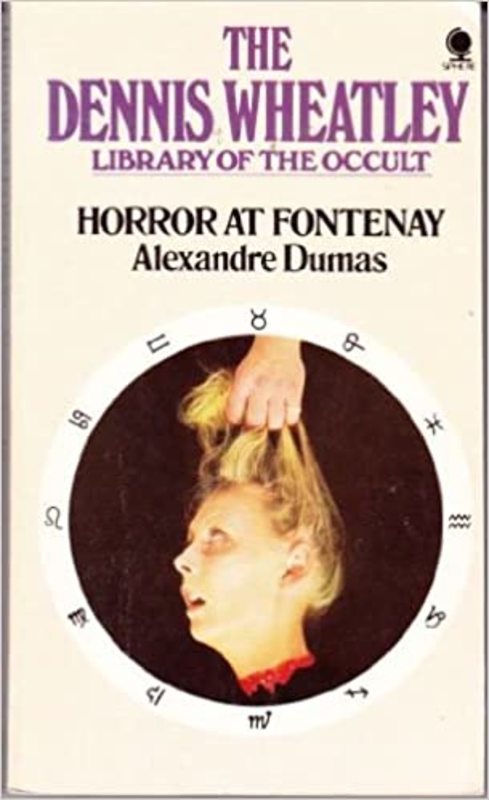Book cover for "Horror At Fontenay" by Alexandre Dumas