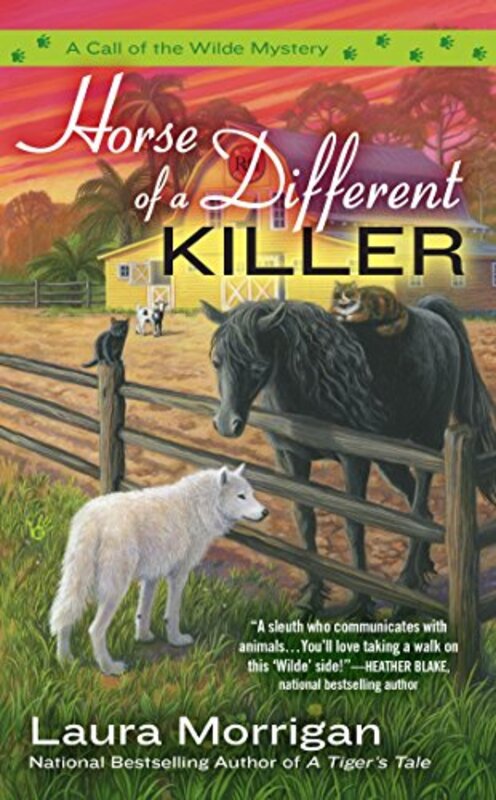 Book cover for "Horse of a Different Killer" by Laura Morrigan