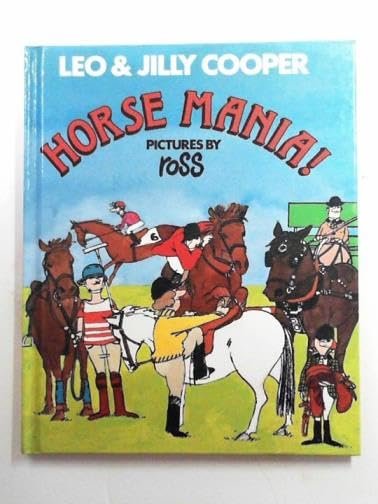 Book cover for "Horse Mania!" by Jilly Cooper