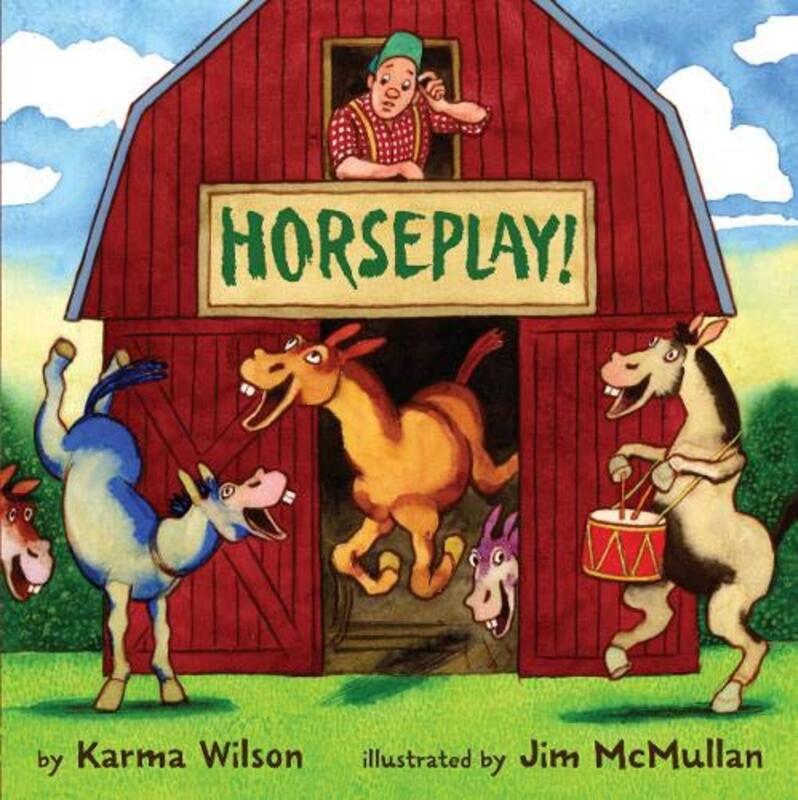 Book cover for "Horseplay" by Karma Wilson