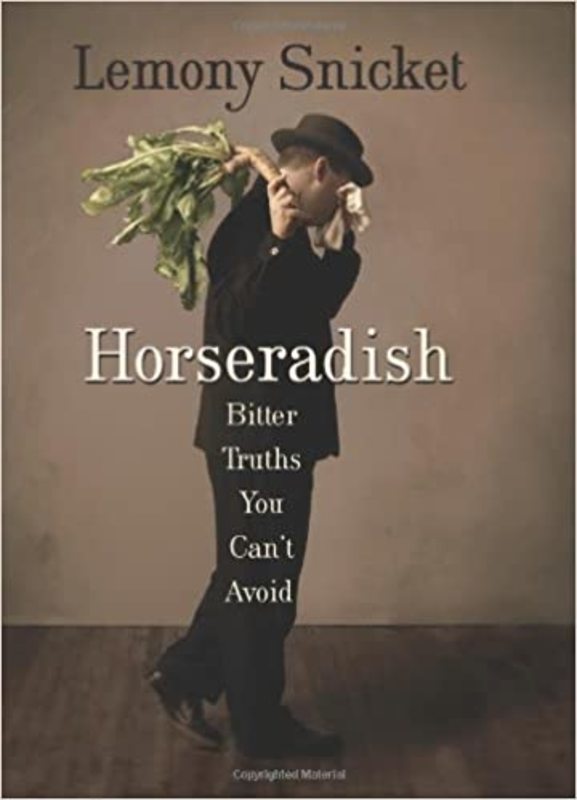 Book cover for "Horseradish" by Daniel Handler
