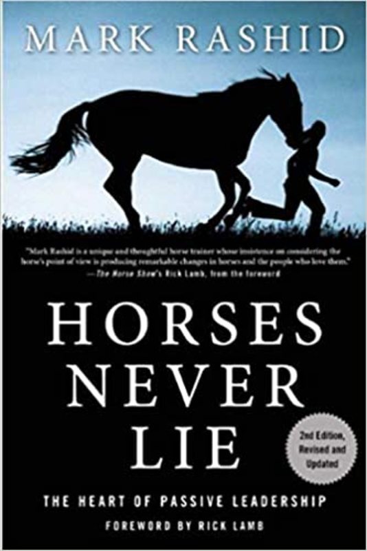 Book cover for "Horses Never Lie" by Mark Rashid