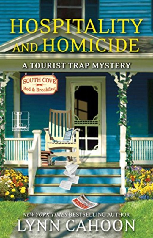 Book cover for "Hospitality and Homicide" by Lynn Cahoon