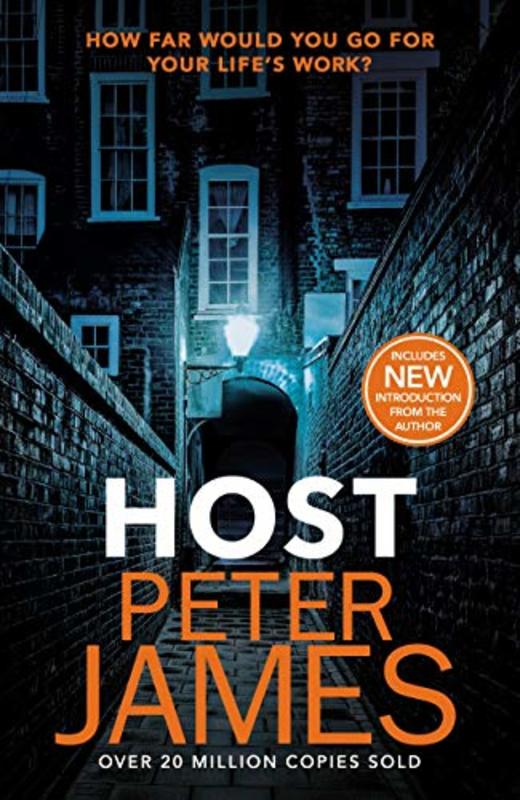 Book cover for "Host" by Peter James
