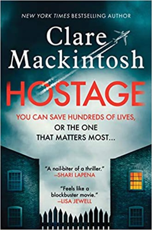 Book cover for "Hostage" by Clare Mackintosh
