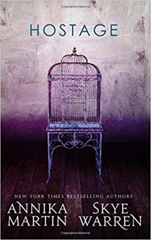 Book cover for "Hostage" by Annika Martin