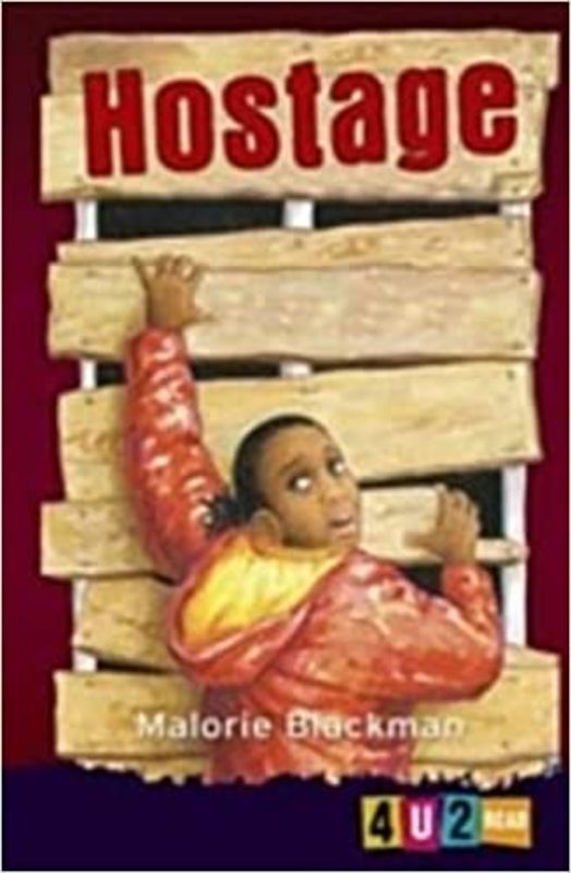 Book cover for "Hostage" by Malorie Blackman