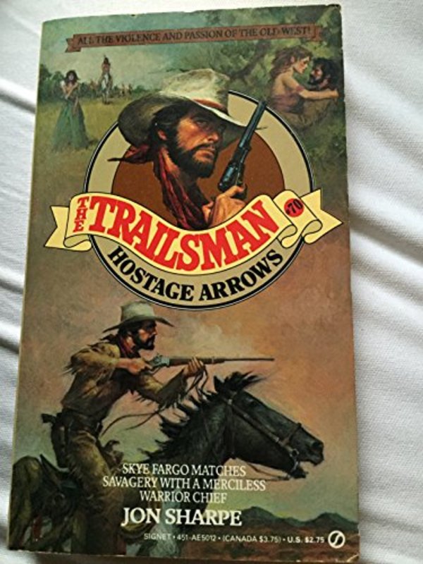 Book cover for "Hostage Arrows" by Jon Sharpe
