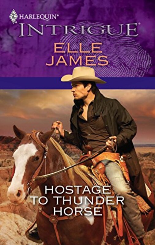 Book cover for "Hostage to Thunder Horse" by Elle James