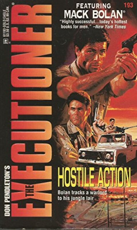 Book cover for "Hostile Action" by Don Pendleton