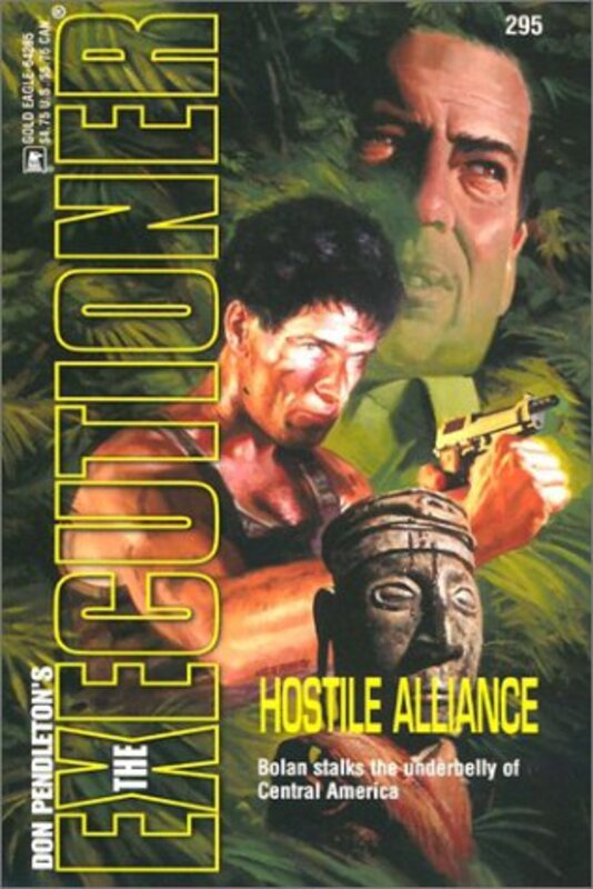 Book cover for "Hostile Alliance" by Don Pendleton
