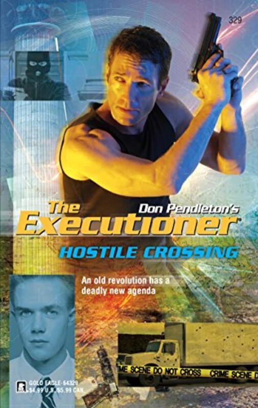 Book cover for "Hostile Crossing" by Don Pendleton