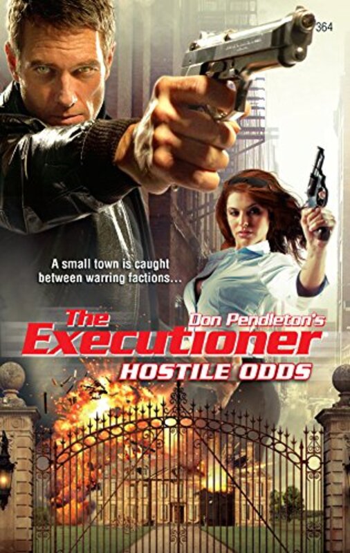 Book cover for "Hostile Odds" by Don Pendleton