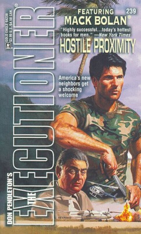Book cover for "Hostile Proximity" by Don Pendleton