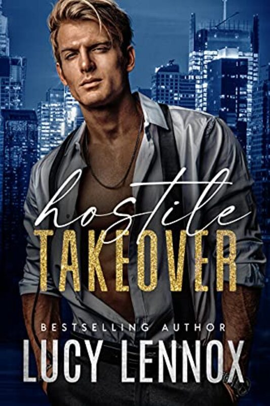 Book cover for "Hostile Takeover" by Lucy Lennox