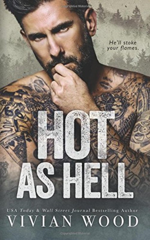 Book cover for "Hot As Hell" by Vivian Wood