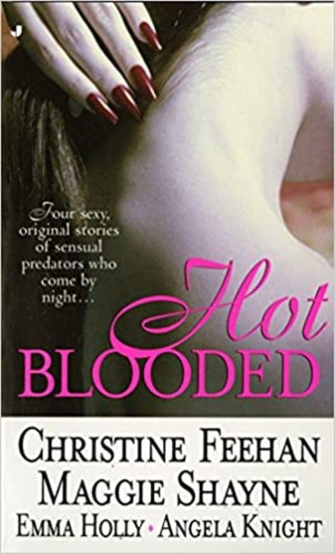 Book cover for "Hot Blooded" by Christine Feehan