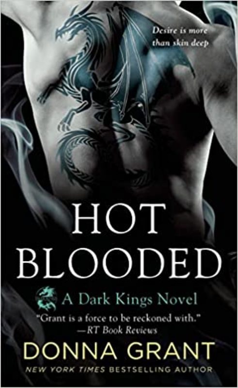 Book cover for "Hot Blooded" by Donna Grant