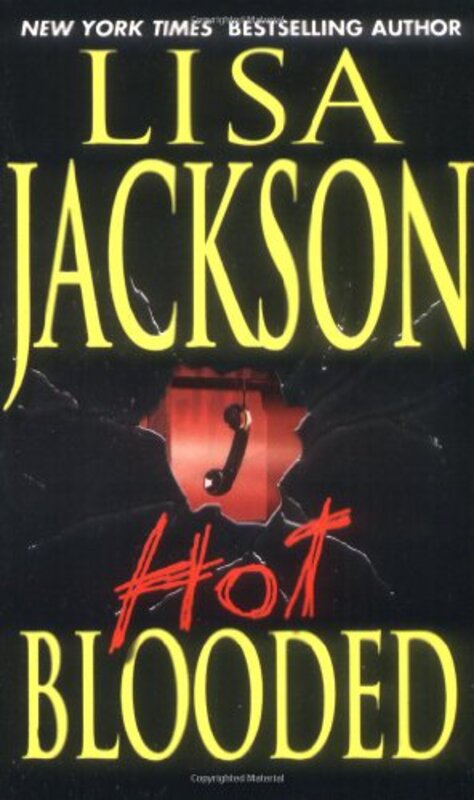 Book cover for "Hot Blooded" by Lisa Jackson