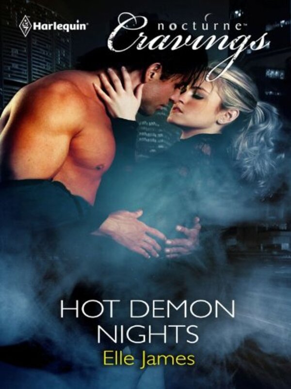 Book cover for "Hot Demon Nights" by Elle James