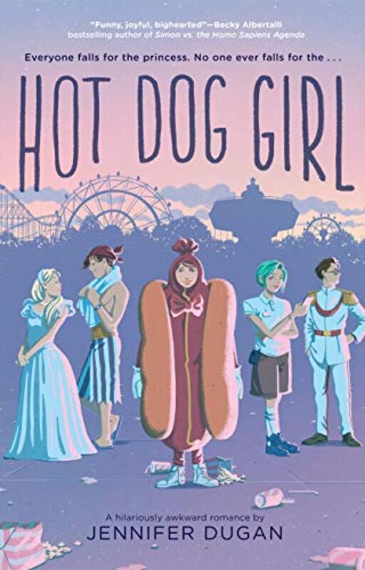 Book cover for "Hot Dog Girl" by Jennifer Dugan