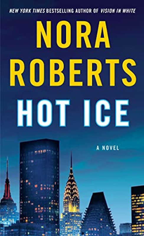 Book cover for "Hot Ice" by Nora Roberts
