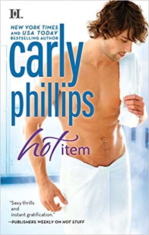 Book cover for "Hot Item" by Carly Phillips