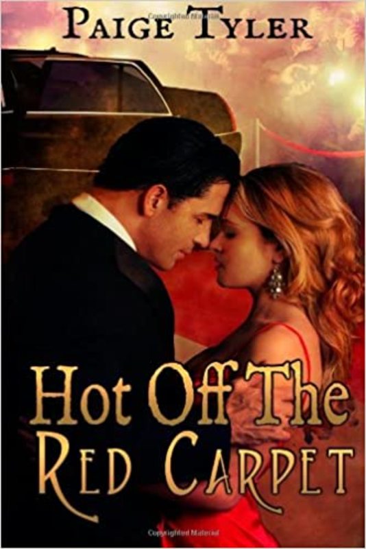 Book cover for "Hot Off the Red Carpet" by Paige Tyler