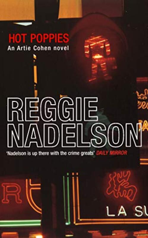 Book cover for "Hot Poppies" by Reggie Nadelson