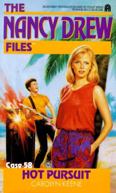 Book cover for "Hot Pursuit" by Mildred A Wirt