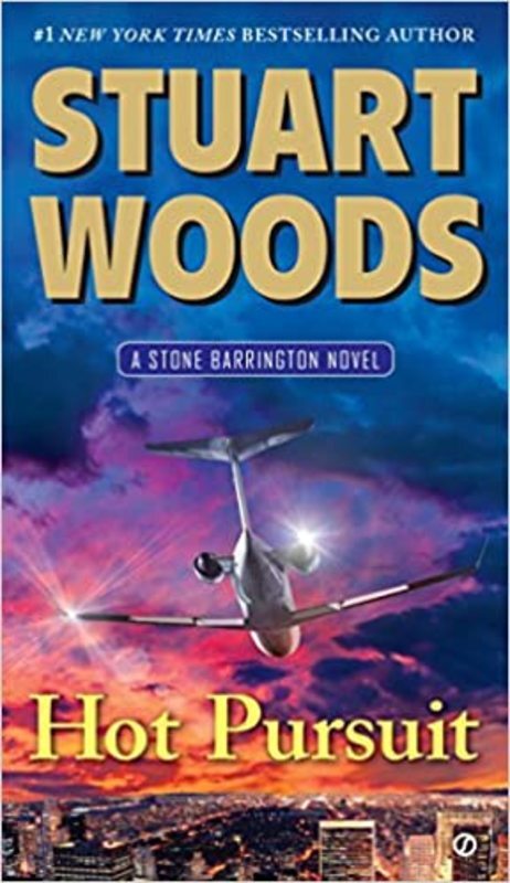 Book cover for "Hot Pursuit" by Stuart Woods