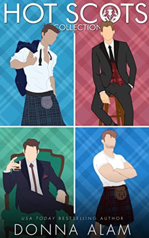 Book cover for "Hot Scots" by Donna Alam