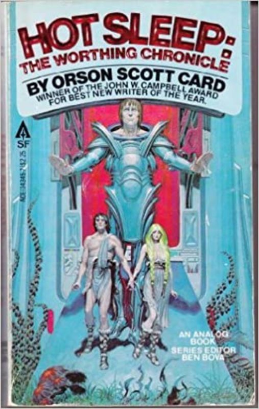 Book cover for "Hot Sleep" by Orson Scott Card
