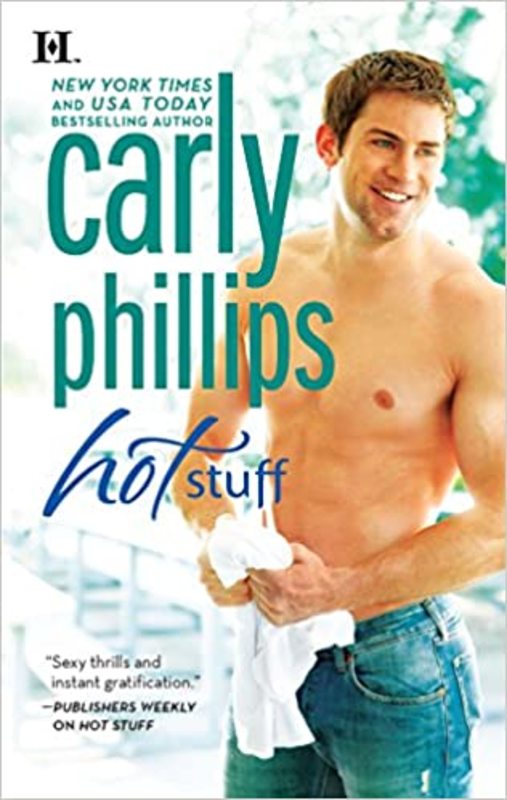 Book cover for "Hot Stuff" by Carly Phillips