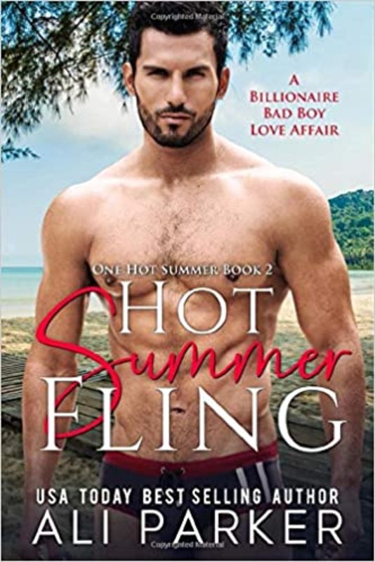 Book cover for "Hot Summer Fling" by Ali Parker