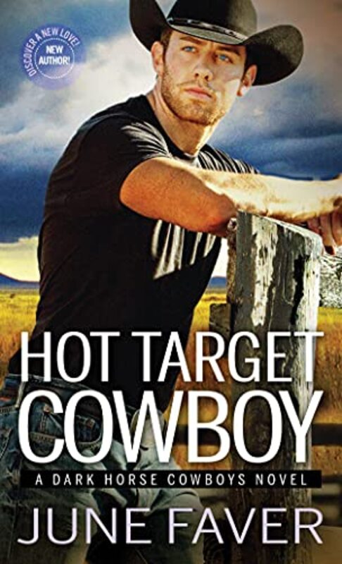 Book cover for "Hot Target Cowboy" by June Faver